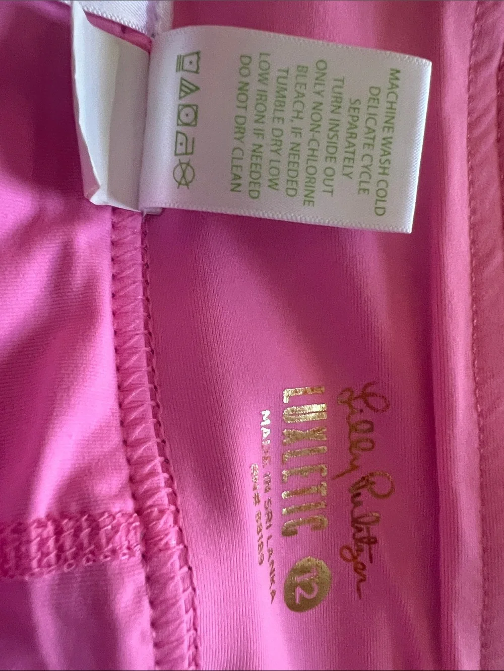 Lily Pulitzer Bright Tropical Scalloped Hem Skort - Pink & Aqua